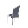 Chintaly Imports,Contemporary Motion-Back Side Chair - Set of 2 - 4 of 4