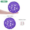 Unique Bargains Wicker Rattan Decorative DIY Crafts Balls for DIY Crafts 7.9 Inch 1 Pc - 2 of 4