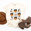 Simply Sage Market Women's Ghost and Pumpkin Coquette Short Sleeve Garment Dyed Tee - 3 of 4