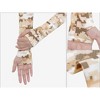 INSPIRE CHIC Women's Sun Protection Cooling Arm Stretch Sleeves Gloves with Thumb Hole 1Pair - 3 of 4