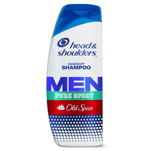 Head and Shoulders Mens Dandruff Shampoo, Anti-Dandruff Treatment, Old Spice Pure Sport for Daily Use, Paraben Free, 20.7 oz - 1 of 4
