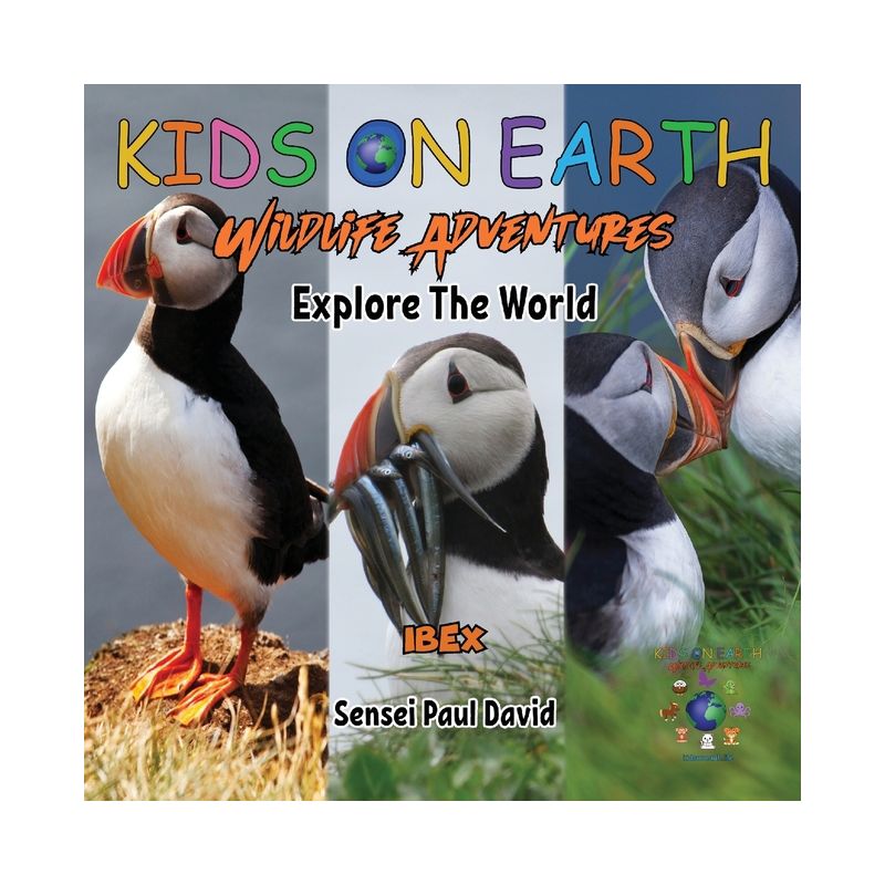 KIDS ON EARTH Wildlife Adventures - Explore The World - Puffin - Iceland - (Kids on Earth) by  Sensei Paul David (Paperback), 1 of 2