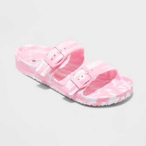 Women's Neida Eva Two Band Slide Sandals - Shade u0026 Shore™ : Target