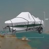 Mockins Trailerable Boat Cover - 150D Polyester Oxford - 3 of 4
