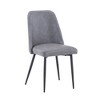 Jofran, Maddox Mid-Century Modern Faux Leather Upholstered Dining Chair (Set of 2) - 2 of 4