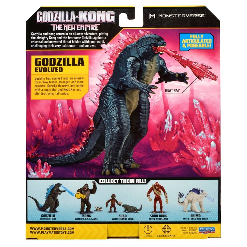 Godzilla x Kong: The New Empire Godzilla Evolved Figure, 6 of 8