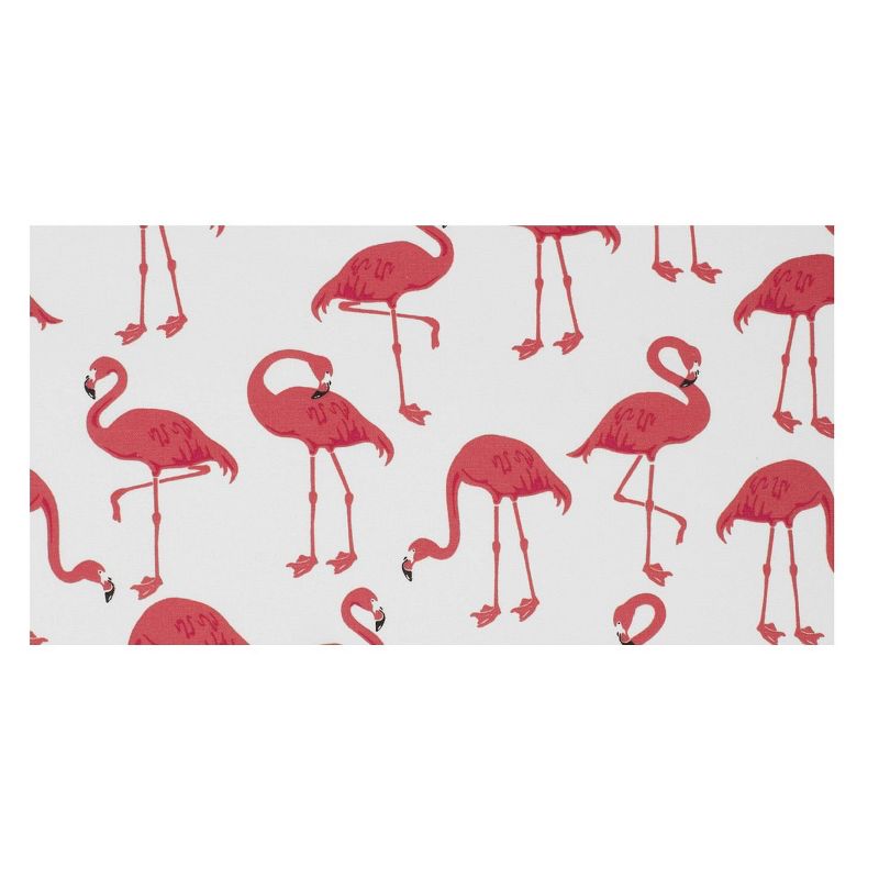 2pk Kitchen Towel Flamingo Print White - MU Kitchen, 2 of 4