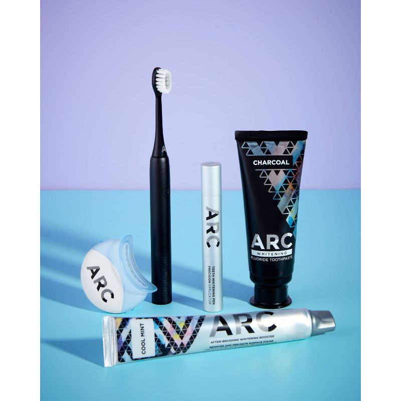 ARC Emulsion Leave-On Tooth Whitening System with Applicator, Stand and LED Blue Light - Mint Flavor - 0.88oz, 4 of 7