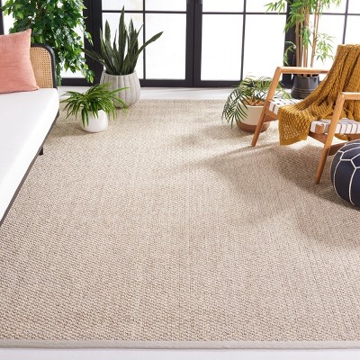 Eco-Friendly Marble & Cotton Blend Hand-Knotted Area Rug, 9' x 12'