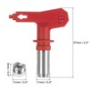 Unique Bargains 304 Stainless Steel Reversible Airless Sprayer Paint Nozzles 2 Pcs - 3 of 4