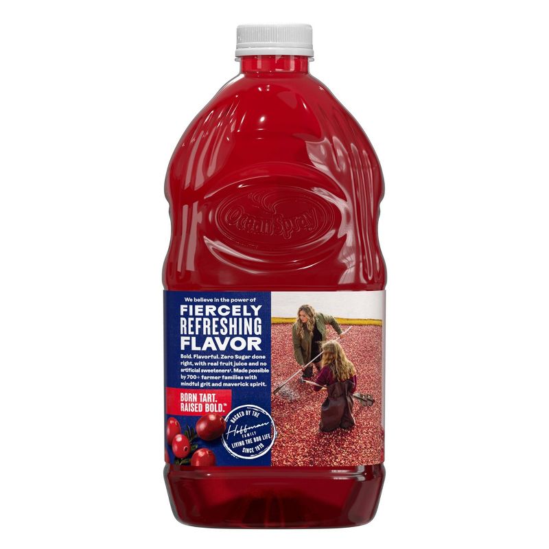 Ocean Spray Zero Sugar Cranberry Juice Drink - 64 fl oz Bottle, 3 of 6