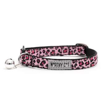 The Worthy Dog Leopard Breakaway Adjustable Cat Collar