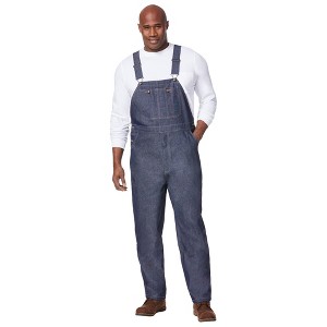 Liberty Blues by KingSize Men's Big & Tall Lightweight Comfort Denim Overall - 1 of 3