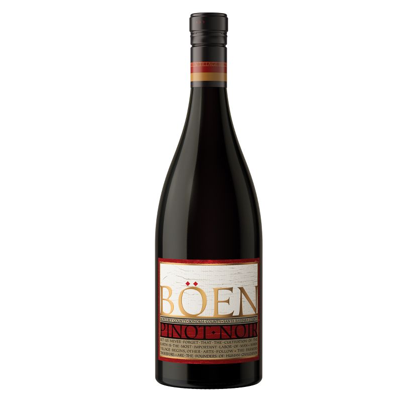 Boen Pinot Noir Red Wine - 750ml Bottle, 1 of 6