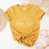 Simply Sage Market Lake Life Is The Best Life Sun Short Sleeve Tee - 2 of 4