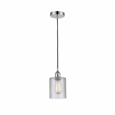 Cobbleskill - 1 Light Mini Pendant In Industrial Style-9.75 Inches Tall and 5 Inches Wide