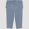 Carter's Just One You® Baby Girls' 2pk Floral Ruffle Pants - Blue - 3 of 4