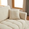 CAVINAS Couches for Living Room 80" Cloud Sofa Premium Chenille Fabric Upholstered 3-seat Sofa Couch with Pillows - 3 of 4
