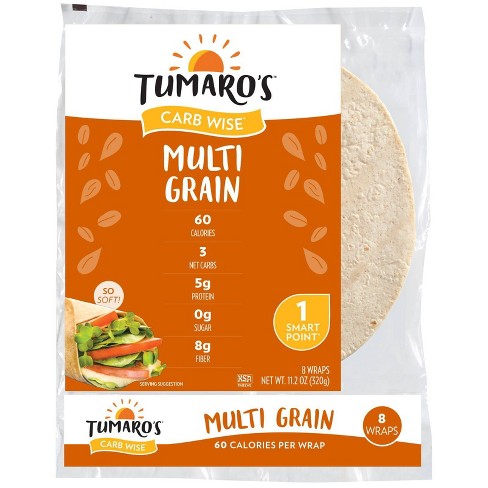 tumaro s 8 low carb multi grain tortillas 11 2oz 8ct target tumaro s 8 low carb multi grain tortillas 11 2oz 8ct