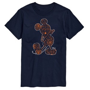 Men's - Disney - Mickey Silhouette Short Sleeve Graphic T-Shirt - 1 of 4