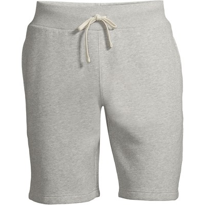 Lands' End Men's Serious Sweats Shorts - Small - Gray Heather