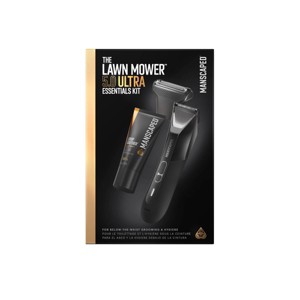 MANSCAPED The Lawn Mower 5.0 Ultra Essentials Kit, SkinSafe Electric Groin and Body Hair Trimmer, Men's Grooming Gift Set - 1 of 4
