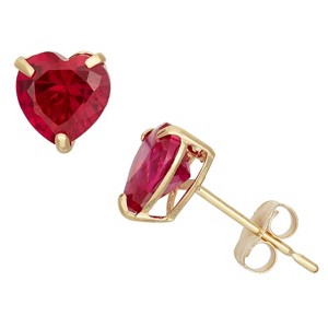 Designs By Gioelli 10K Yellow Gold Gemstone Stud Earrings - 1 of 2