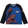 Marvel Spider-Man Boys 3 Pack Long Sleeve Shirt for Toddler and Big Kids - 2 of 4