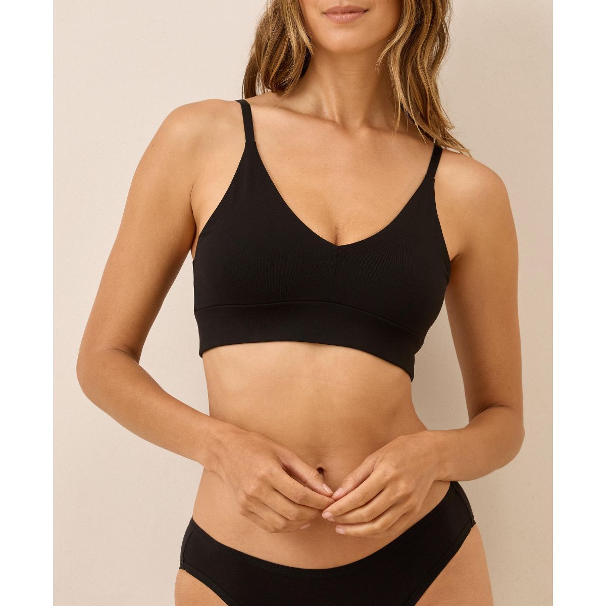 Pact Organic Cotton Women's Classic T-Shirt Bralette Underwear