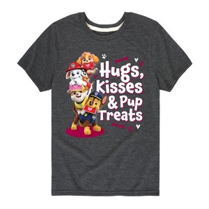 Boys' - Paw Patrol - Hugs Kisses Pup Treats Short Sleeve Graphic T-Shirt - 1 of 4