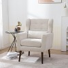 NicBex Modern Chenille Button-Tufted Accent Chairs for Living Room,Comfy Upholstered Arm Chairs,Soft Padded Lounge Chair - 3 of 4
