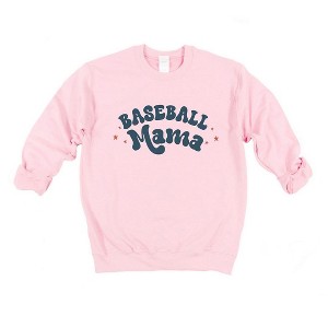 Simply Sage Market Women's Graphic Sweatshirt Baseball Mama Stars - 1 of 4