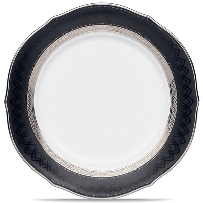 Noritake Austin Platinum Scalloped Accent Plate