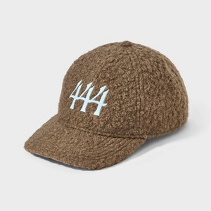 Girls' '444' Baseball Hat - Brown - 1 of 3