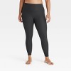 Women's Everyday Soft High-Rise Ribbed 7/8 Leggings - All In Motion™ - 3 of 4