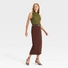 Women's Mock Neck Ribbed Sweater Tank - A New Day™ - 3 of 3