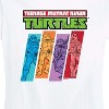 Women's - Teenage Mutant Ninja Turtles - Color Stripes Short Sleeve Graphic T-Shirt - 2 of 4