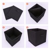 REGALWOVEN Collapsible Fabric Storage Bin with Handle for Organizing Clothes Books 2 Pcs - 3 of 4