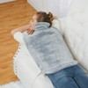 Weighted Electric Heating Pad for Back, Neck & Shoulder Pain Relief, Fast Heating, Soft Washable Velvet Cover, 22x33 Inches - 3 of 4
