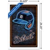 Trends International MLB Detroit Tigers - Neon Helmet 23 Framed Wall Poster Prints - 3 of 4