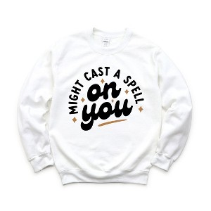 Simply Sage Market Women's Graphic Sweatshirt Might Cast A Spell On You - 1 of 4