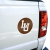 Lehigh University Primary Logo Automotive Car Window Locker Circle Bumper Sticker - 4 of 4