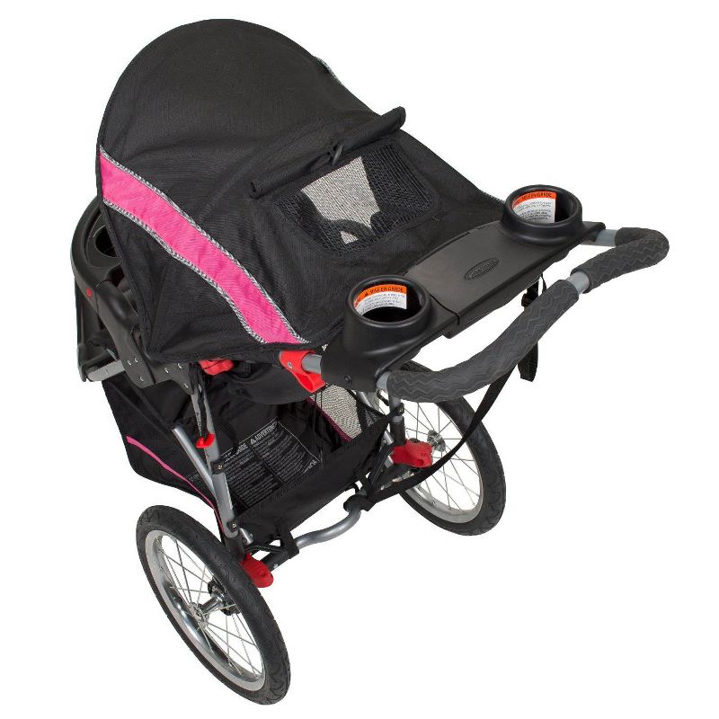 Baby Trend Expedition Jogger Folding Jogging Stroller, Bubble Gum | JG94044, 4 of 6