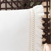 Larna Pillow - Beige - 12" X 20" - Safavieh - 3 of 4
