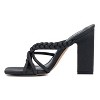 New York & Company Dalia Women's  Braided Strap Heeled Sandal - 3 of 4