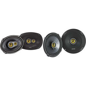 Kicker 46CSC6934 CS-Series CSC693 6x9-Inch (160x230mm) 3-Way Speakers  w/ 46CSC654 6.5" Coaxial Bundle - 1 of 4