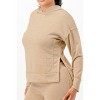 Slickblue Hooded Sweat & Flare Pant Set, Washed Fabric, Casual Chic, Weekend Loungewear, Color & Size Options - 4 of 4