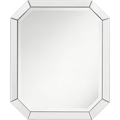 Possini Euro Design Possini Euro Eliana Angled Edge 20" x 24" Frameless Wall Mirror