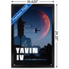 Trends International Star Wars: Yavin - Visit Yavin by Russell Walks 23 Framed Wall Poster Prints - 3 of 4