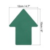 Unique Bargains PVC Waterproof Removable Adhesive Floor Marking Arrow Sticker Labels 8 Pcs - 2 of 4